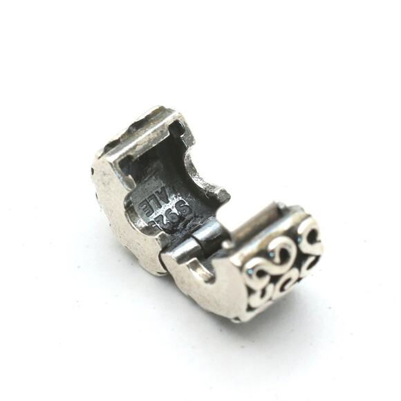 Authentic PANDORA Swirls Clips - 790338 - Picture 4 of 9